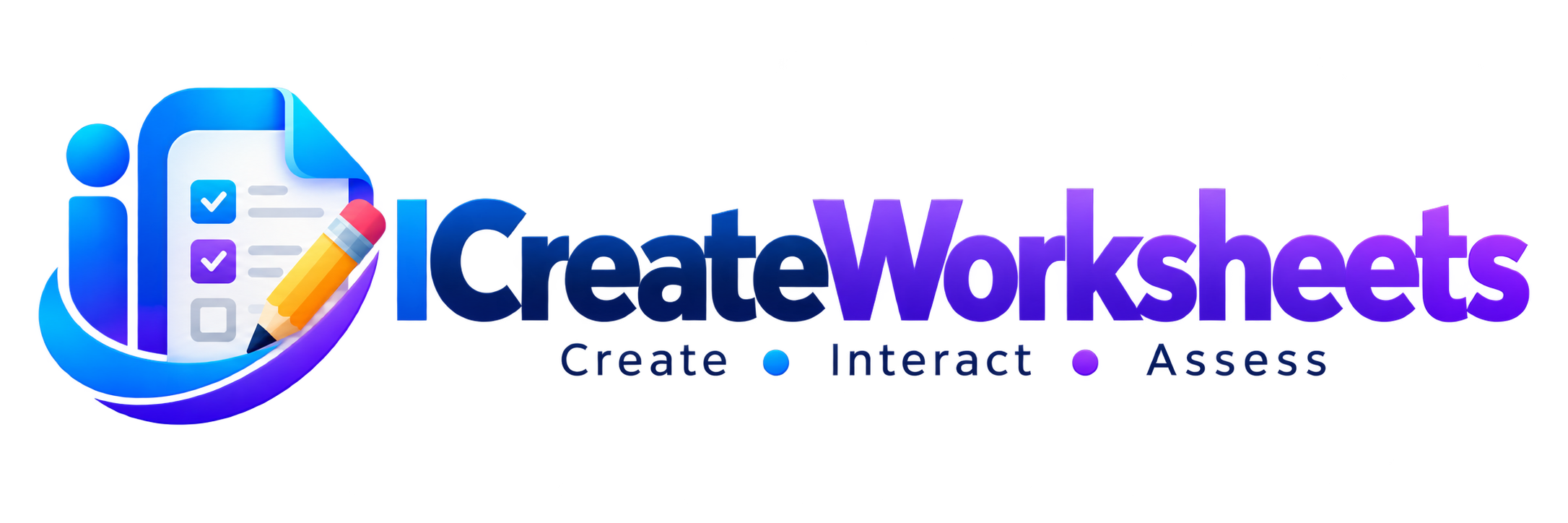 ICreateWorksheets — Create · Interact · Assess